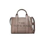 The Leather Medium Tote Bag Cement
