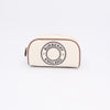 Logo Small Canvas and Leather Pouch